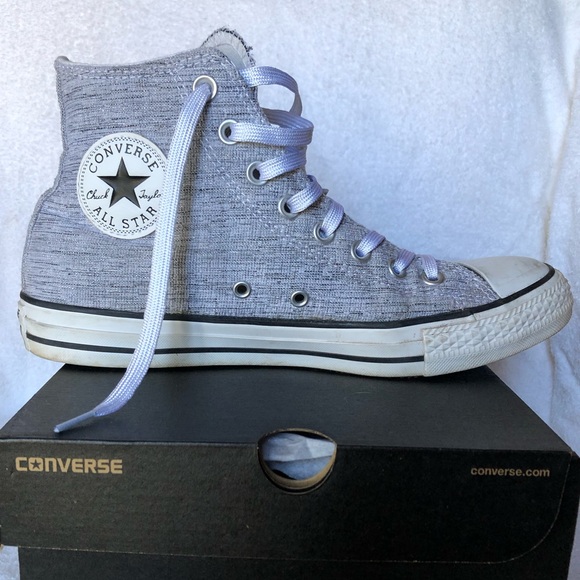 Converse All Star Sparkle Knit High-Top Sneakers - Picture 3 of 8